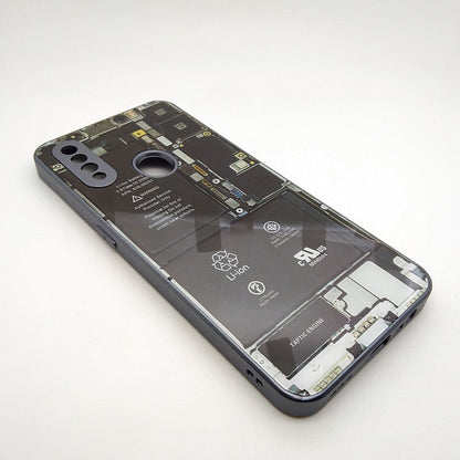 Circuit Board High Quality Hard Cover Full Camera Lens Protective Case for OPPO A31