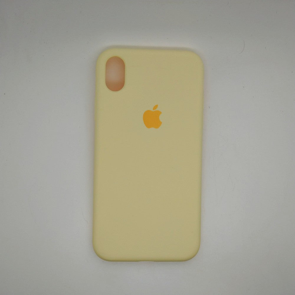 apple silicone case Velvet Hard back cover for iPhone XR