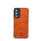 Samsung A15 POLO clothe texture case velvet Back Cover Orange