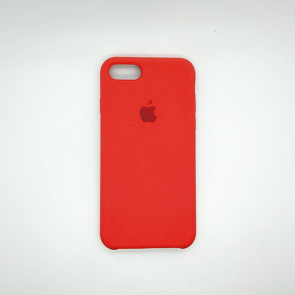 apple silicone case Velvet Hard back cover for iPhone 7 / 8