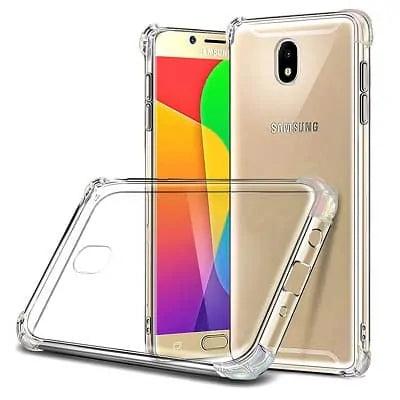 AntiShock Clear Back Cover Soft Silicone TPU Bumper case for Samsung J7 Pro