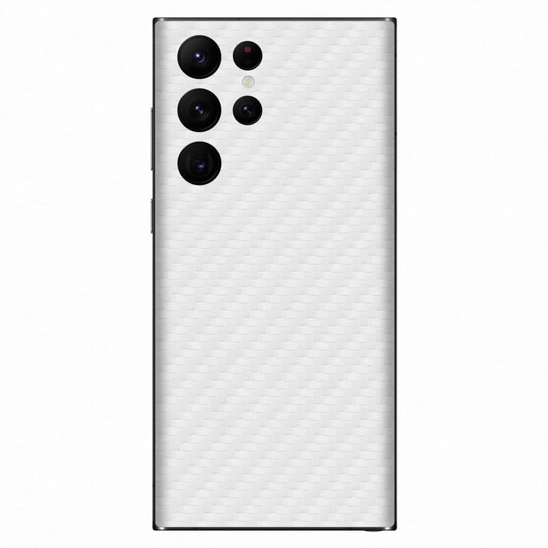Samsung S22 Ultra carbon Back Clear Skin Sticker