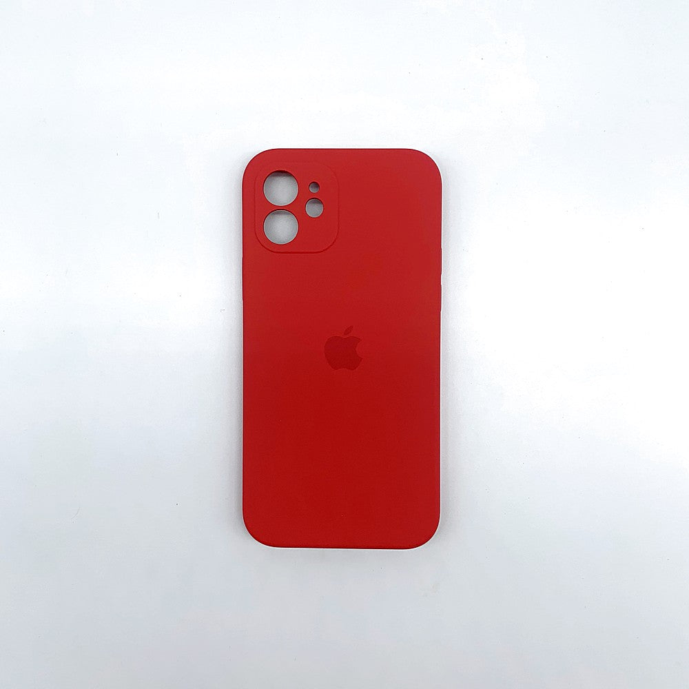 apple silicone case Velvet Hard back cover for iPhone 12