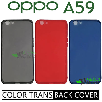 Semi Transparent TPU Case for OPPO A59