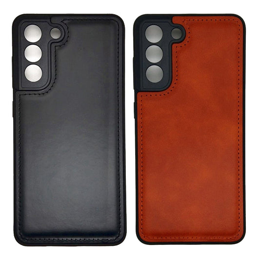 Luxury Leather Case Protection Phone Case Back Cover for Samsung S21 FE