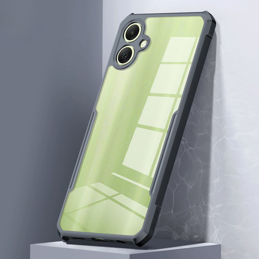 Samsung A06 case Matte Black Back Cover Soft Silicone TPU Bumper case