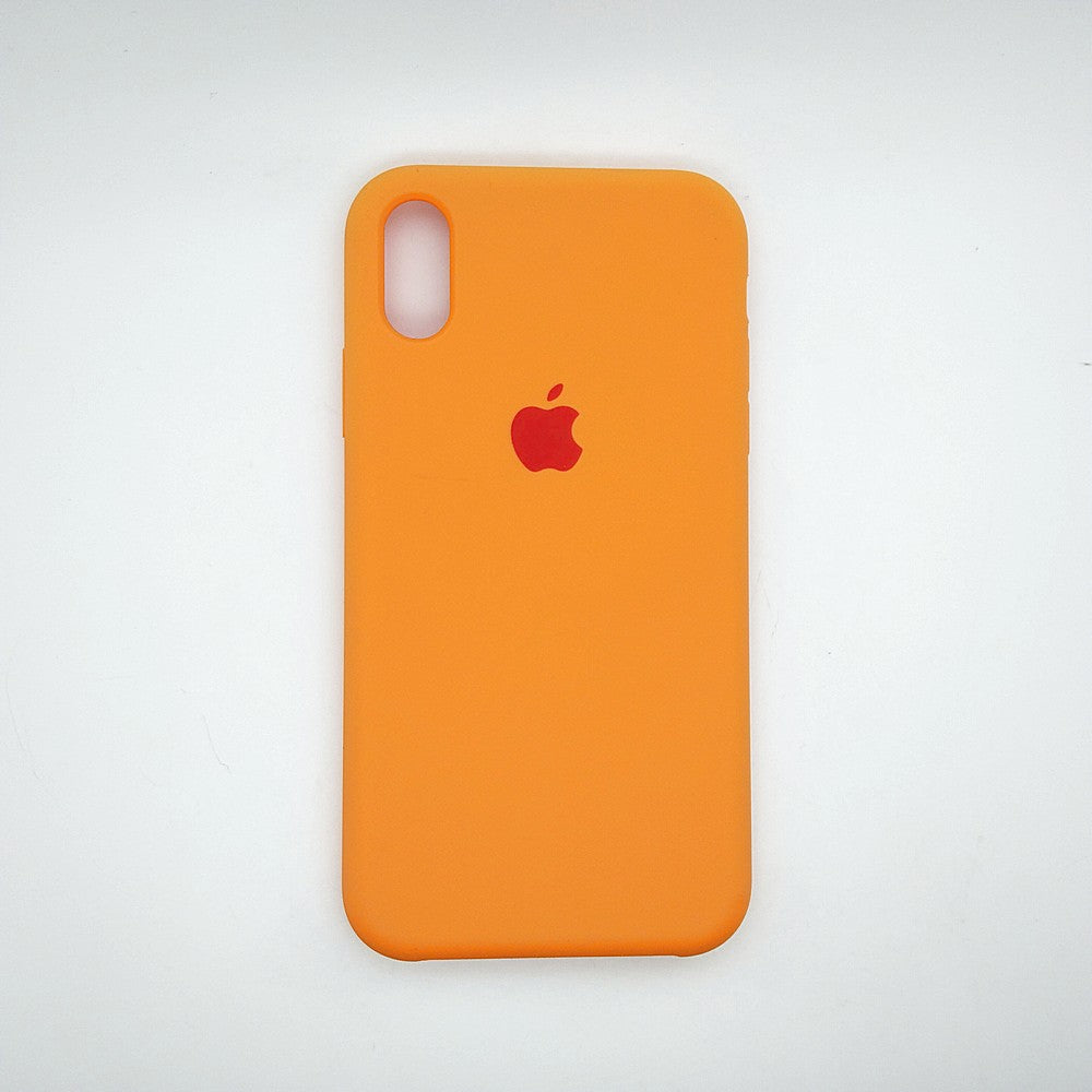 apple silicone case Velvet Hard back cover for iPhone XR