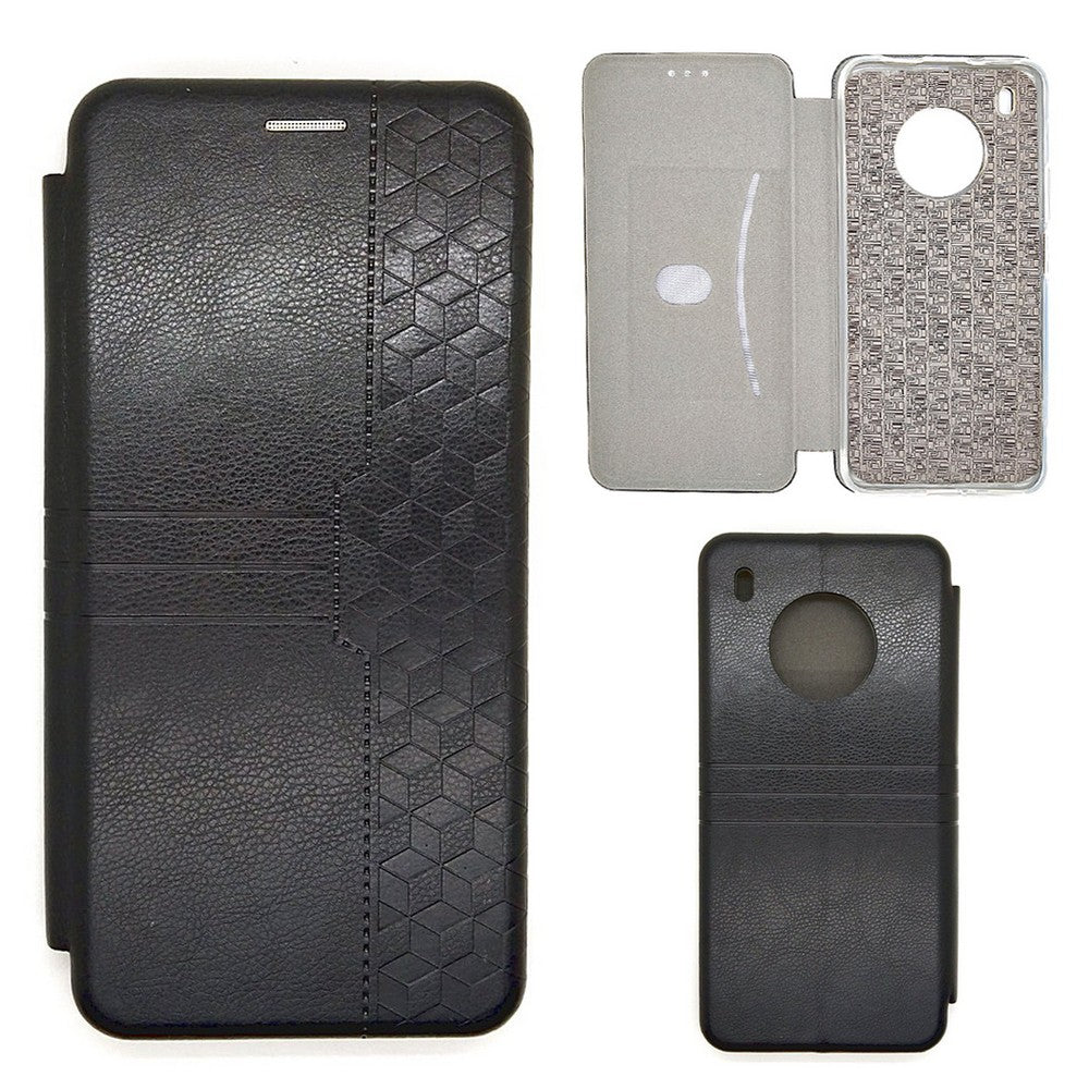 Huawei Y9A Leather Pouch Case Premium Leather texture full cover