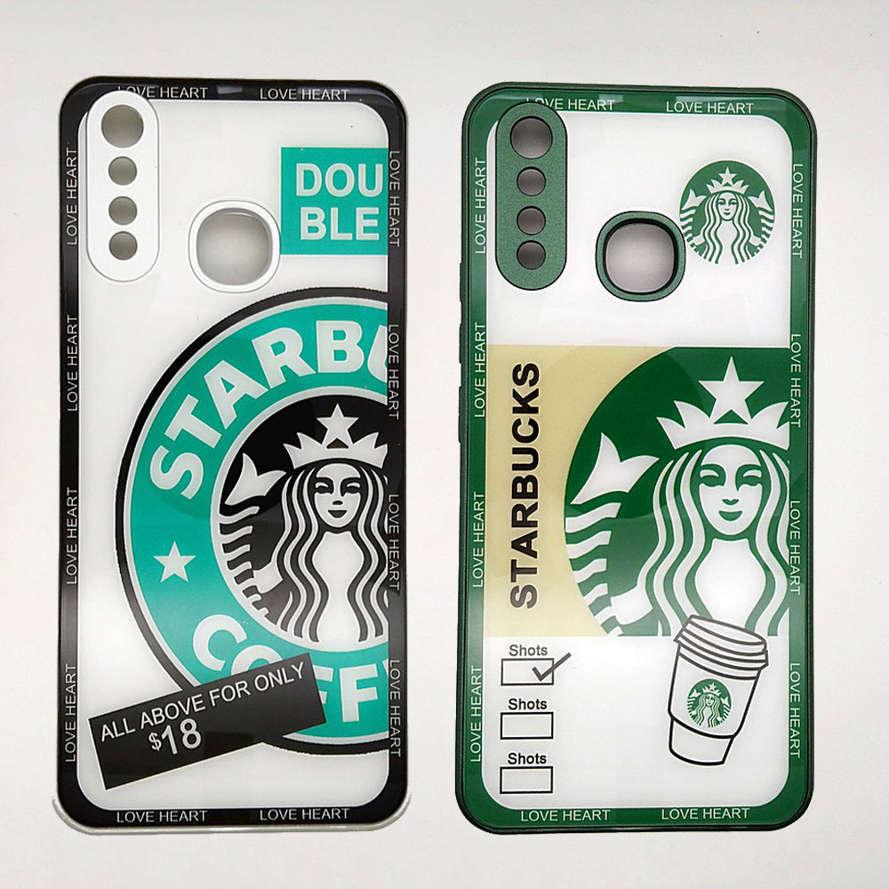 Y19 Starbucks Design Back cover Case for Vivo Y19