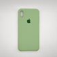 apple silicone case Velvet Hard back cover for iPhone Xs Max