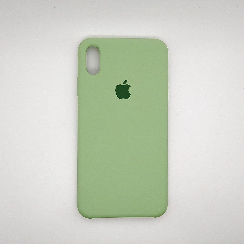 apple silicone case Velvet Hard back cover for iPhone Xs Max