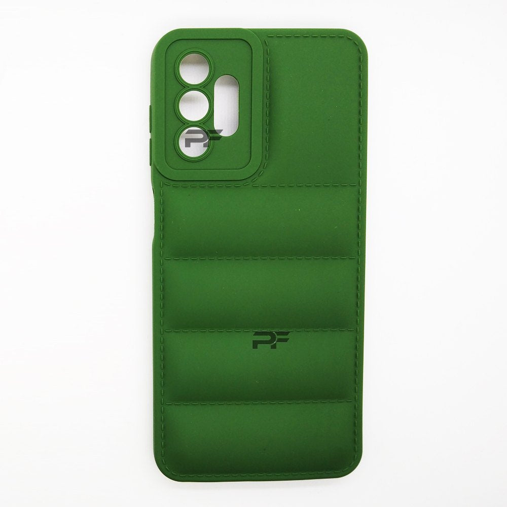 Puffer Case Jacket Cushion Back Cover for Samsung A04S