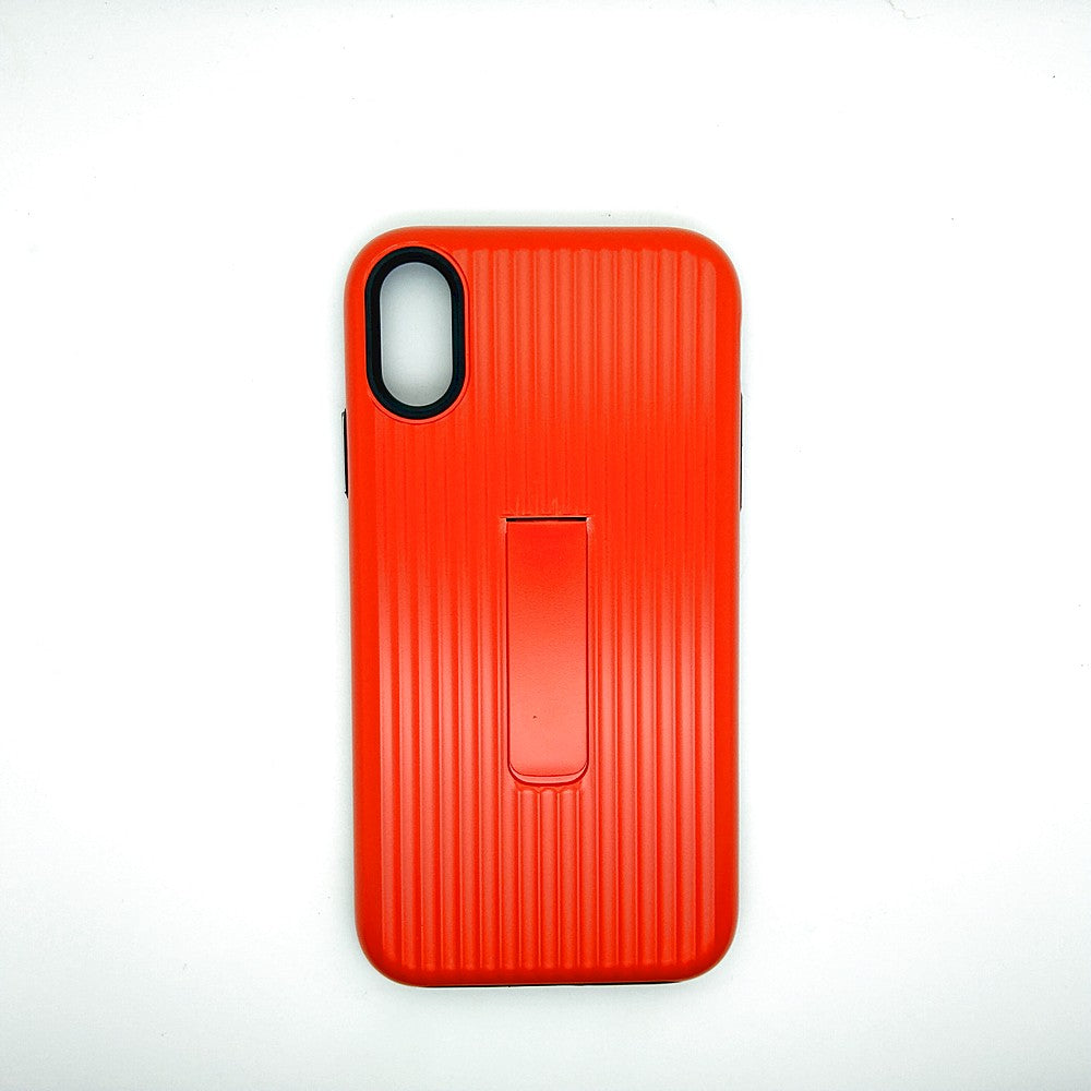 New Stand Stipe RGB Hard Perfect Grip Suitcase type Back Cover Phone Case for apple iPhone