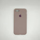 apple silicone case Velvet Hard back cover for iPhone 7 / 8