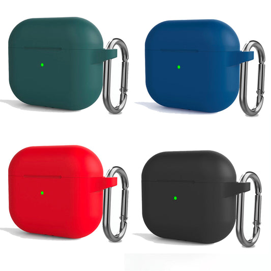 Soft Silicone Cases For with Hanging Clip Airpod 3