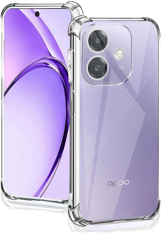 OPPO A3 Clear Anti-Shock Case Reinforced Bumper Protection