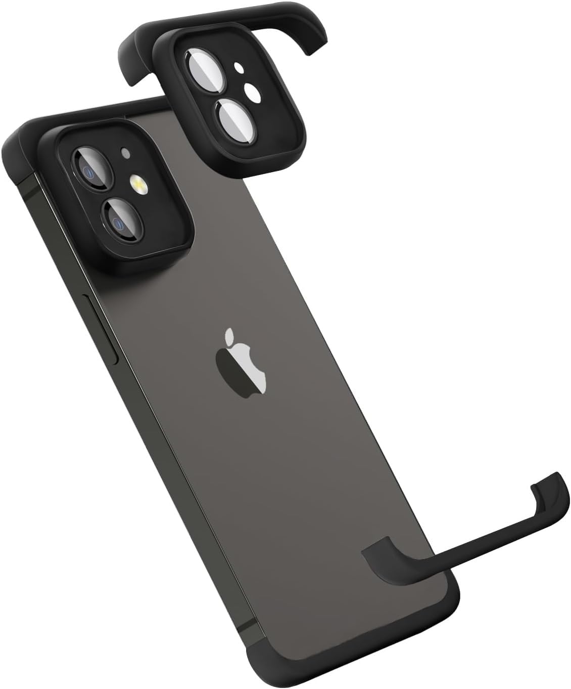 Clip Case Corner Rimless Soft TPU Clip for iPhone
