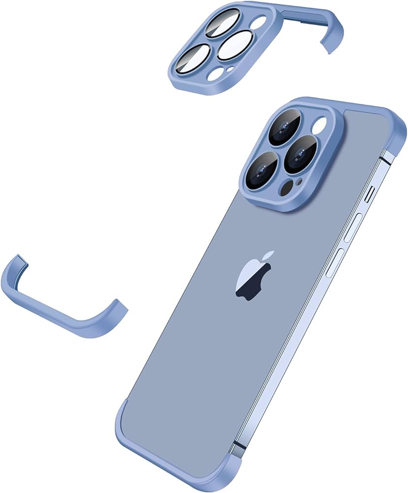 Clip Case Corner Rimless Soft TPU Clip for iPhone