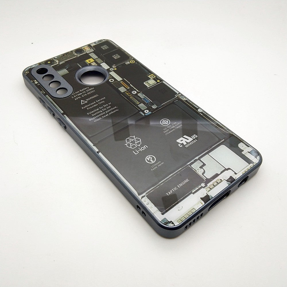 Circuit Board High Quality Hard Cover Full Camera Lens Protective Case for Huawei P30 Lite