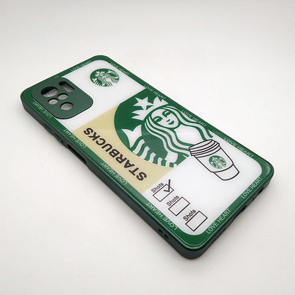 Starbucks Back Cover Hard Shel PC Case For Redmi REDMI NOTE 10s