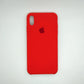 apple silicone case Velvet Hard back cover for iPhone Xs Max