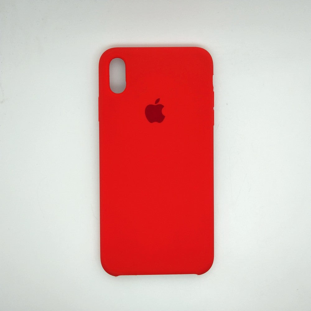 apple silicone case Velvet Hard back cover for iPhone Xs Max