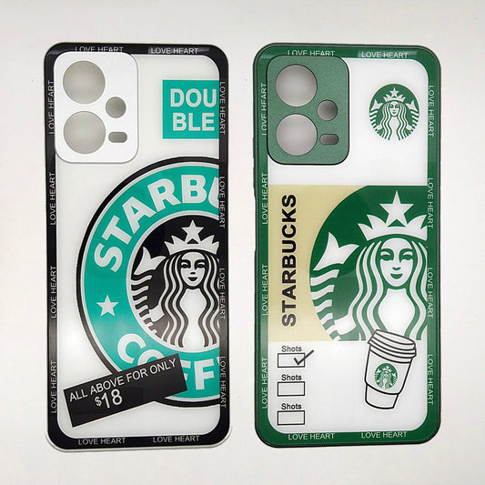 Starbucks Back Cover Hard Shel PC Case For Redmi REDMI NOTE 12