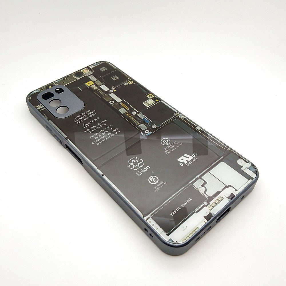 Circuit Board High Quality Hard Cover Full Camera Lens Protective Case for Xiaomi POCO M3