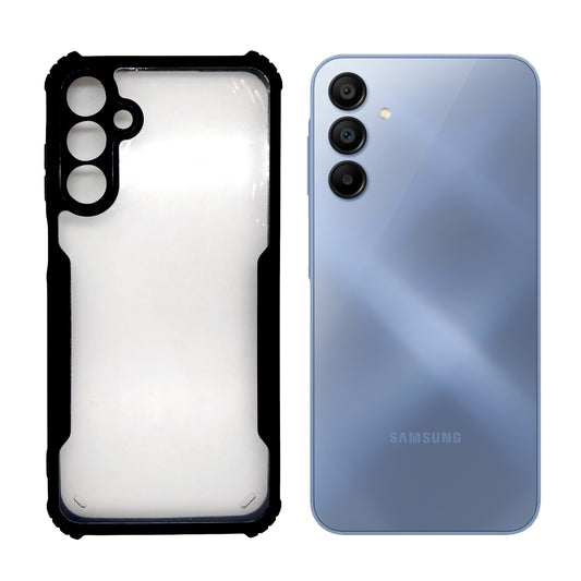 iPaky Samsung A15 Shockproof Bumper Case back cover