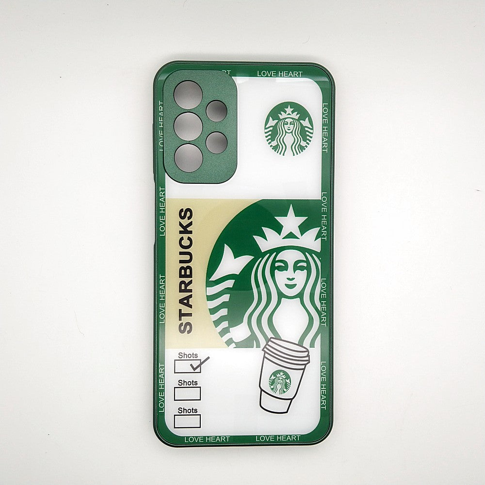 Starbucks Back Cover Hard Shel PC Case For Samsung A23 4G