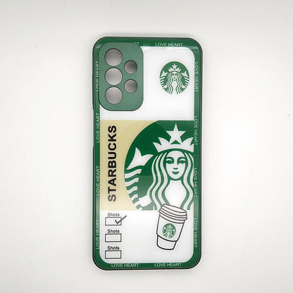 Starbucks Back Cover Hard Shel PC Case For Samsung A23 4G