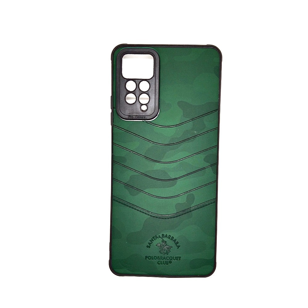 Redmi Note 12 Pro 4G POLO clothe texture case velvet Back Cover Green
