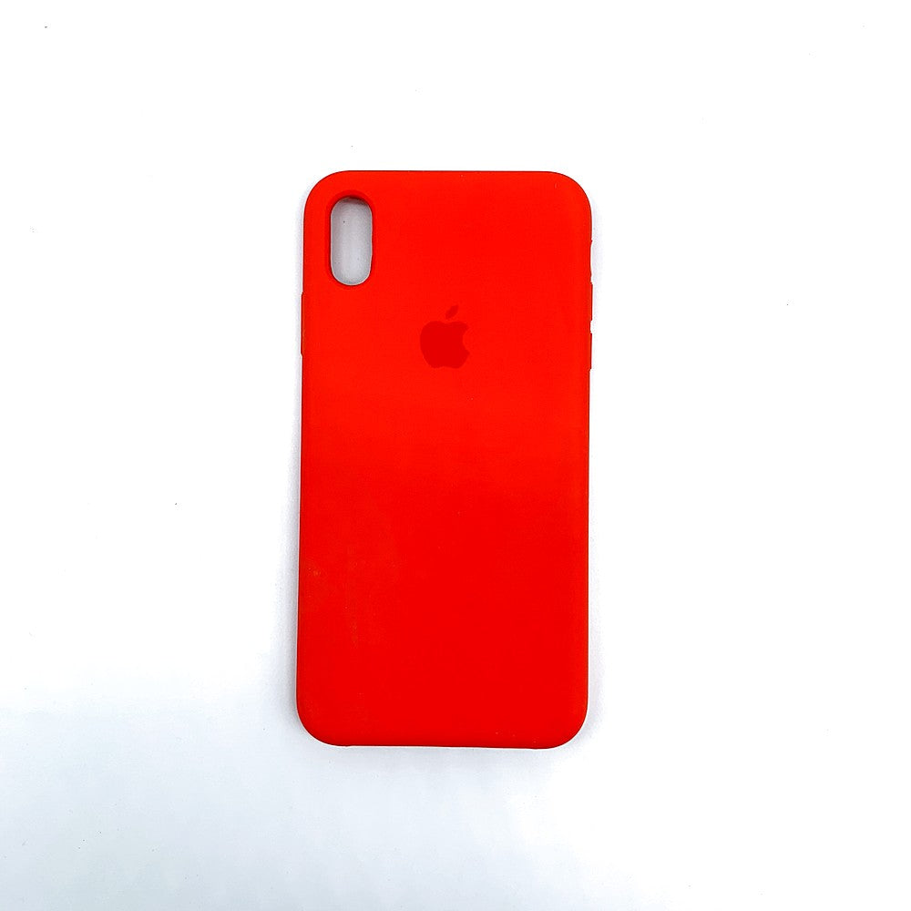 apple silicone case Velvet Hard back cover for iPhone Xs Max