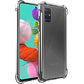 AntiShock Clear Back Cover Soft Silicone TPU Bumper case for Samsung A71