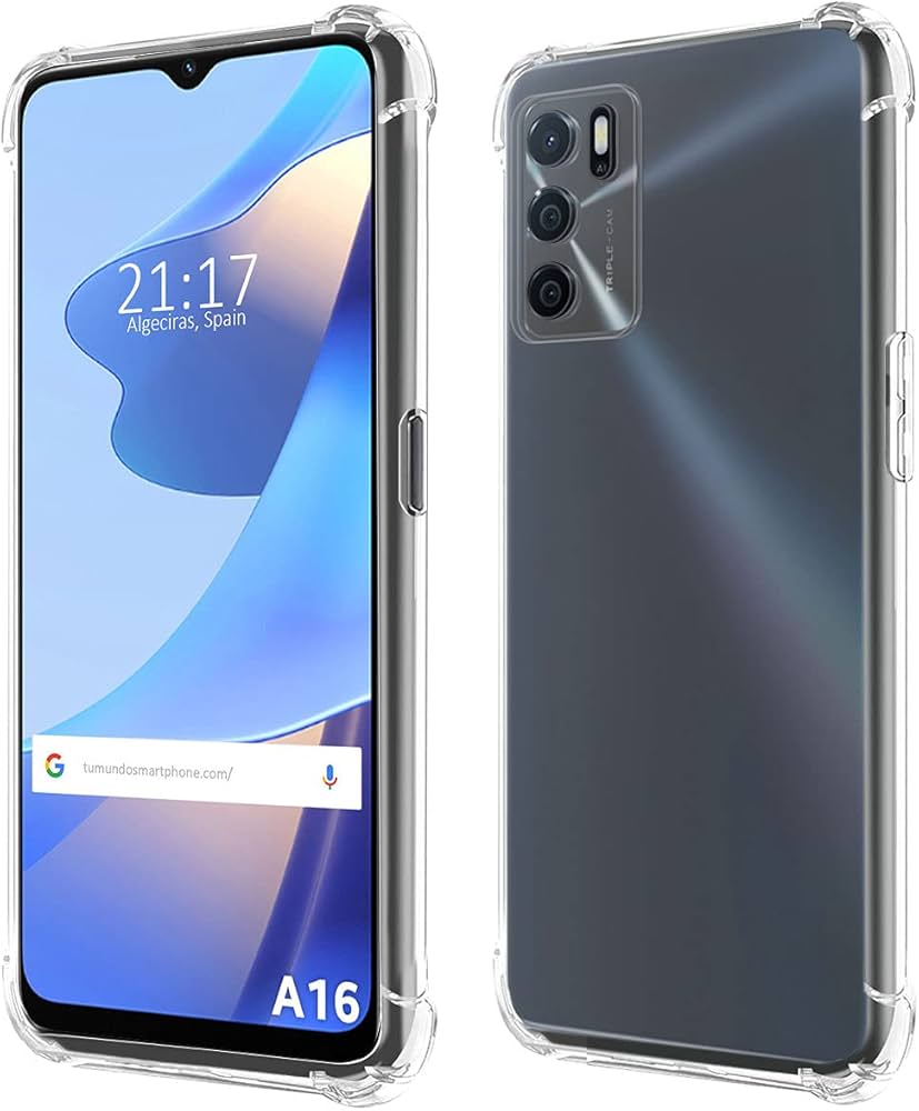 OPPO A16 Clear Anti-Shock Case Corner Drop Protection Cover