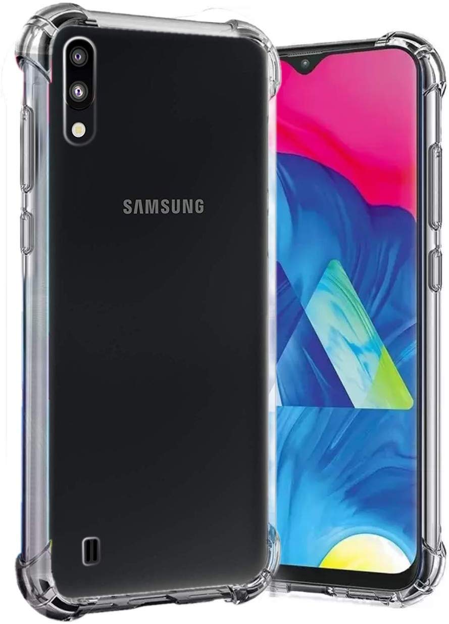 AntiShock Clear Back Cover Soft Silicone TPU Bumper case for Samsung A01