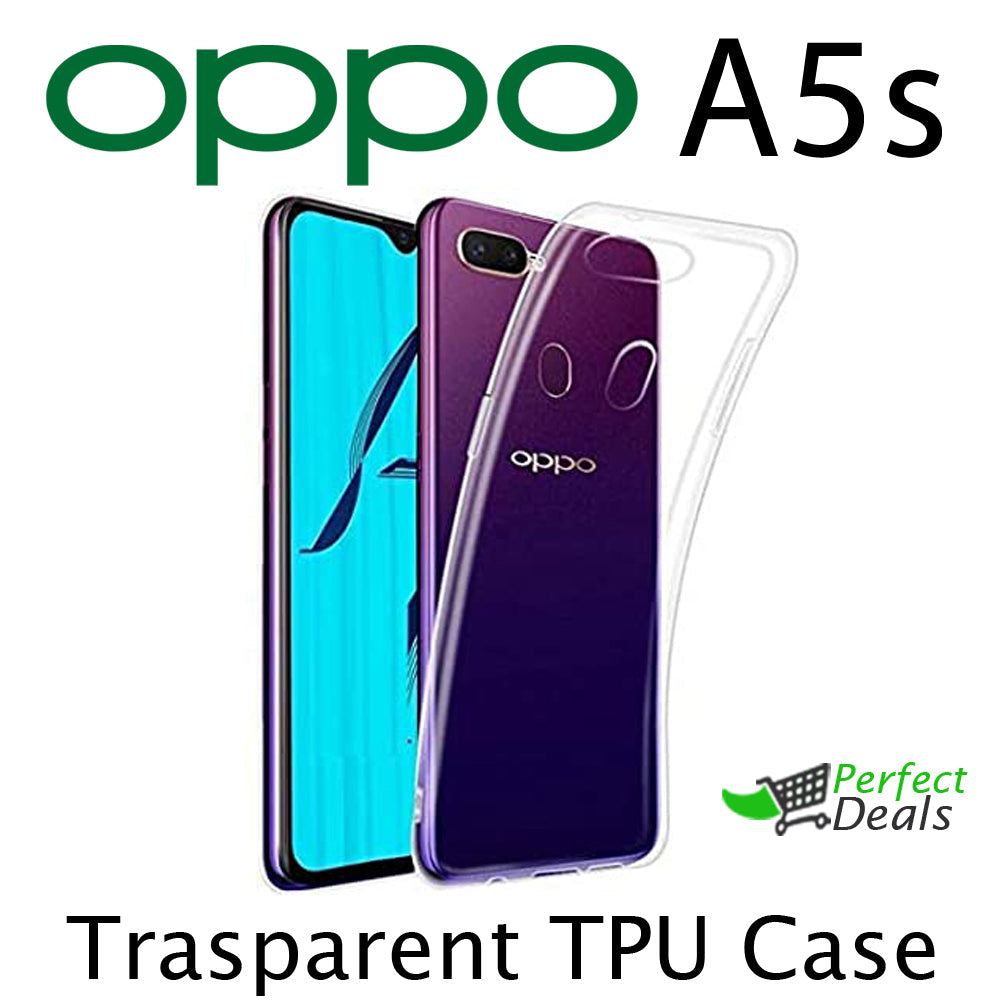 Transparent Clear Slim Case for OPPO A5s