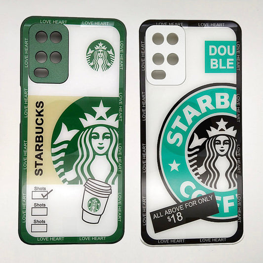 Starbucks Back Cover Hard Shel PC Case For OPPO OPPO A54 4G