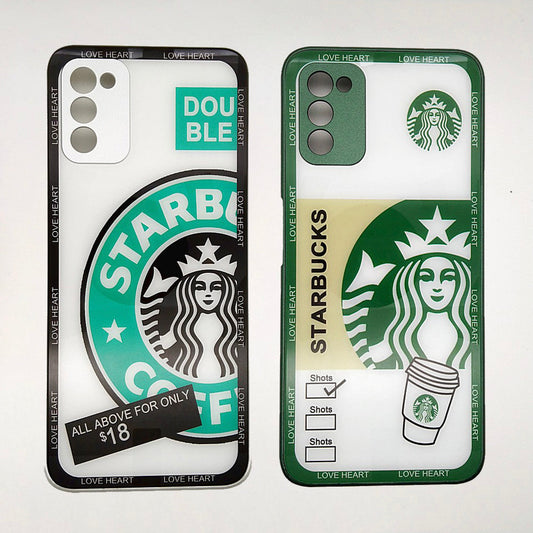 A03S Starbucks Design Back cover Case for Samsung A03S