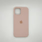 apple silicone case Velvet Hard back cover for iPhone 12 Pro