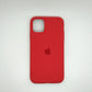 apple silicone case Velvet Hard back cover for iPhone 11