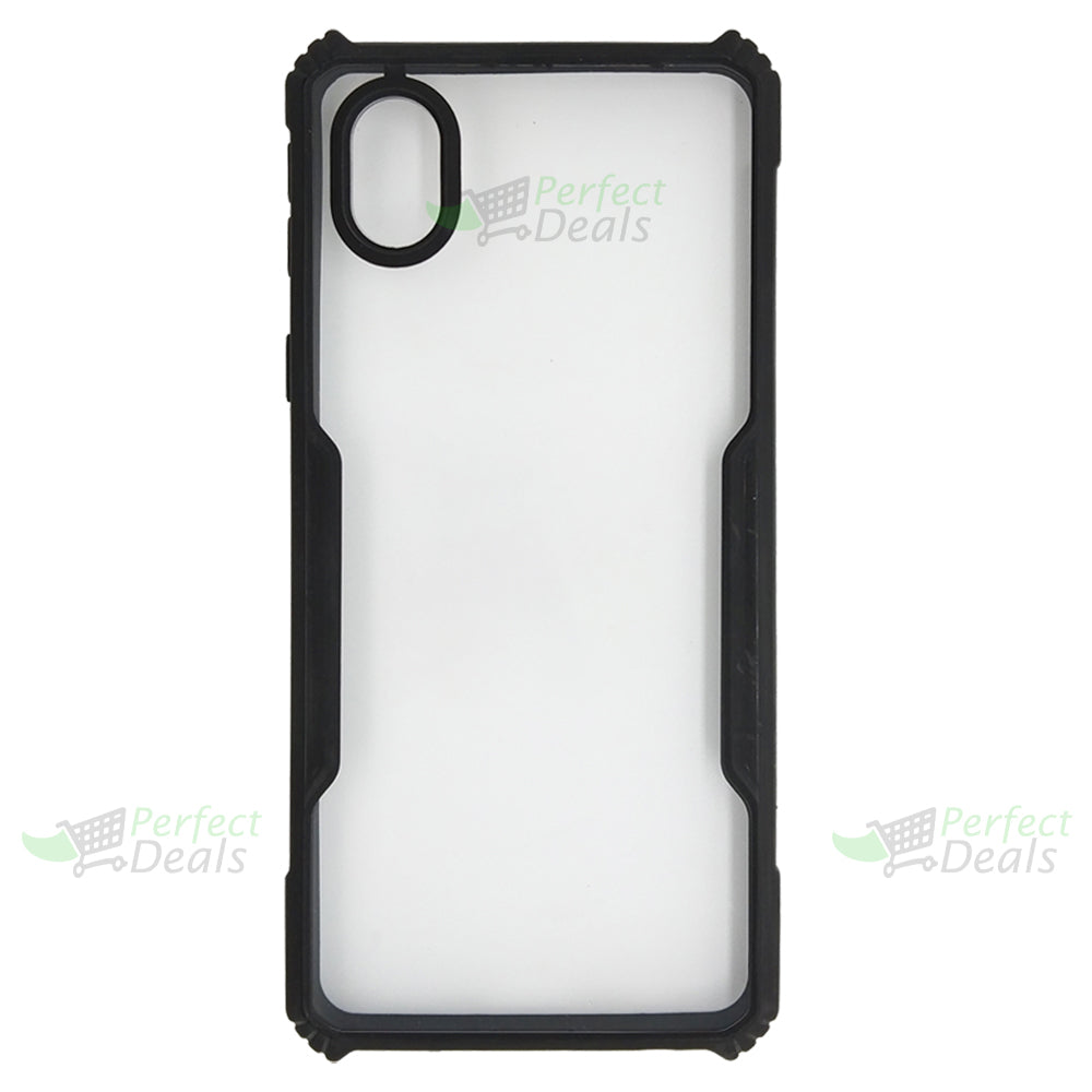 iPaky Soft Silicone TPU Bumper Case For Samsung A01 Core