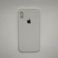 apple silicone case Velvet Hard back cover for iPhone Xs Max