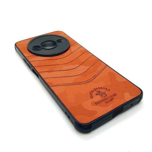 Redmi A3 POLO clothe texture case velvet Back Cover Orange