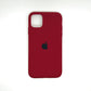 apple silicone case Velvet Hard back cover for iPhone 11
