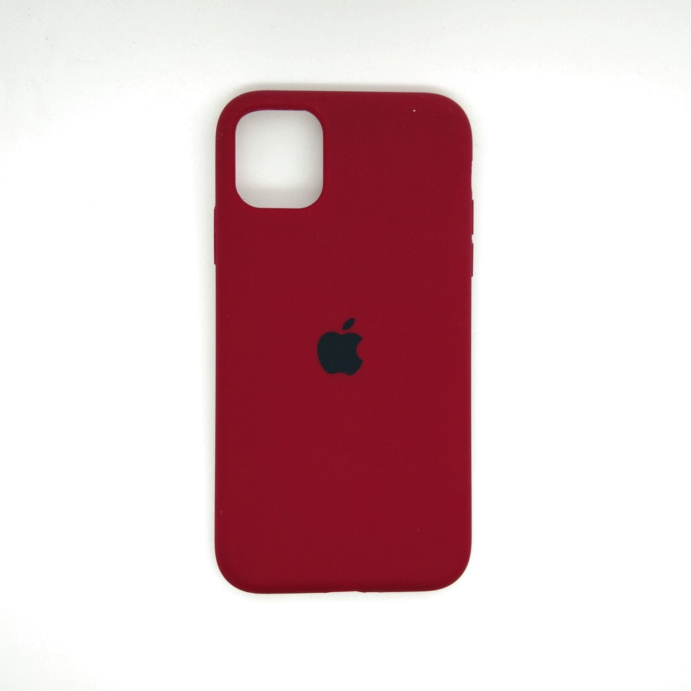 apple silicone case Velvet Hard back cover for iPhone 11