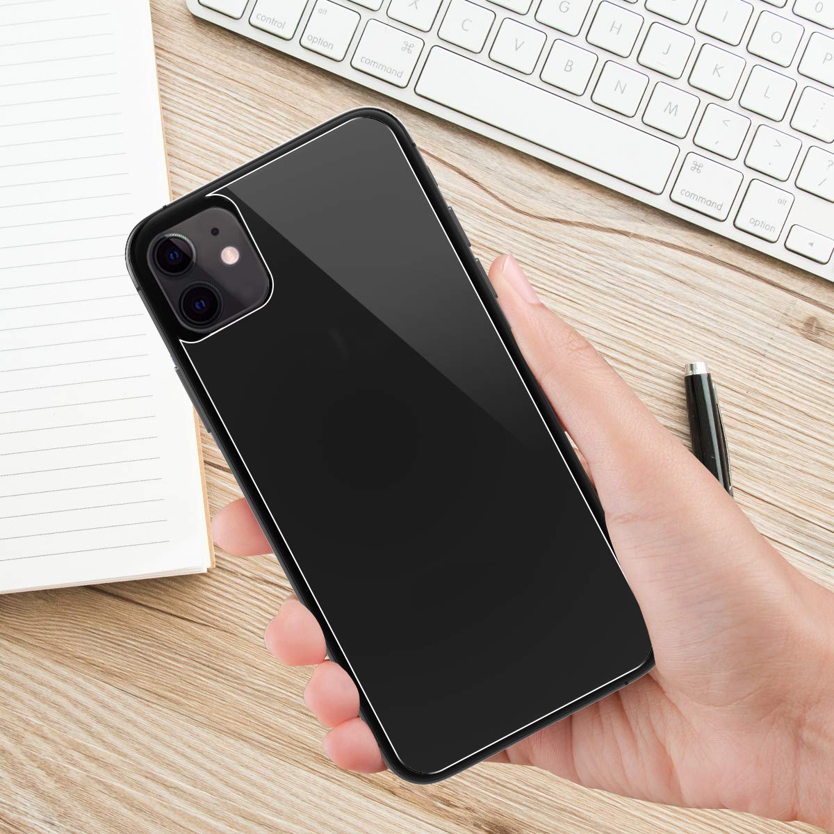 Back Tempered Glass Protector for iPhone 12