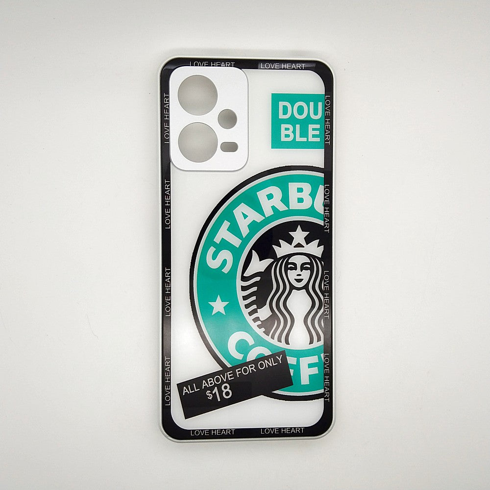 Starbucks Back Cover Hard Shel PC Case For Redmi REDMI NOTE 12