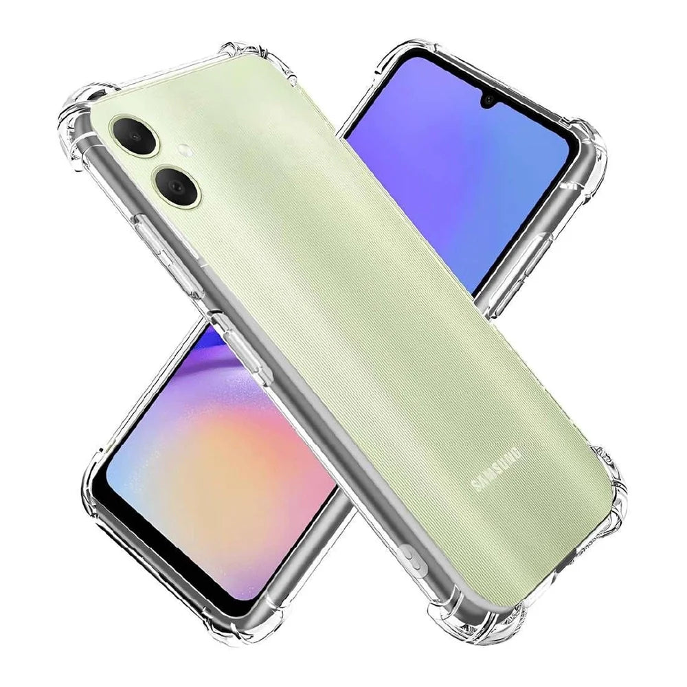 AntiShock Clear Back Cover Soft Silicone TPU Bumper case for Samsung A05