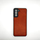 Luxury Leather Case Protection Phone Case Back Cover for Samsung S21